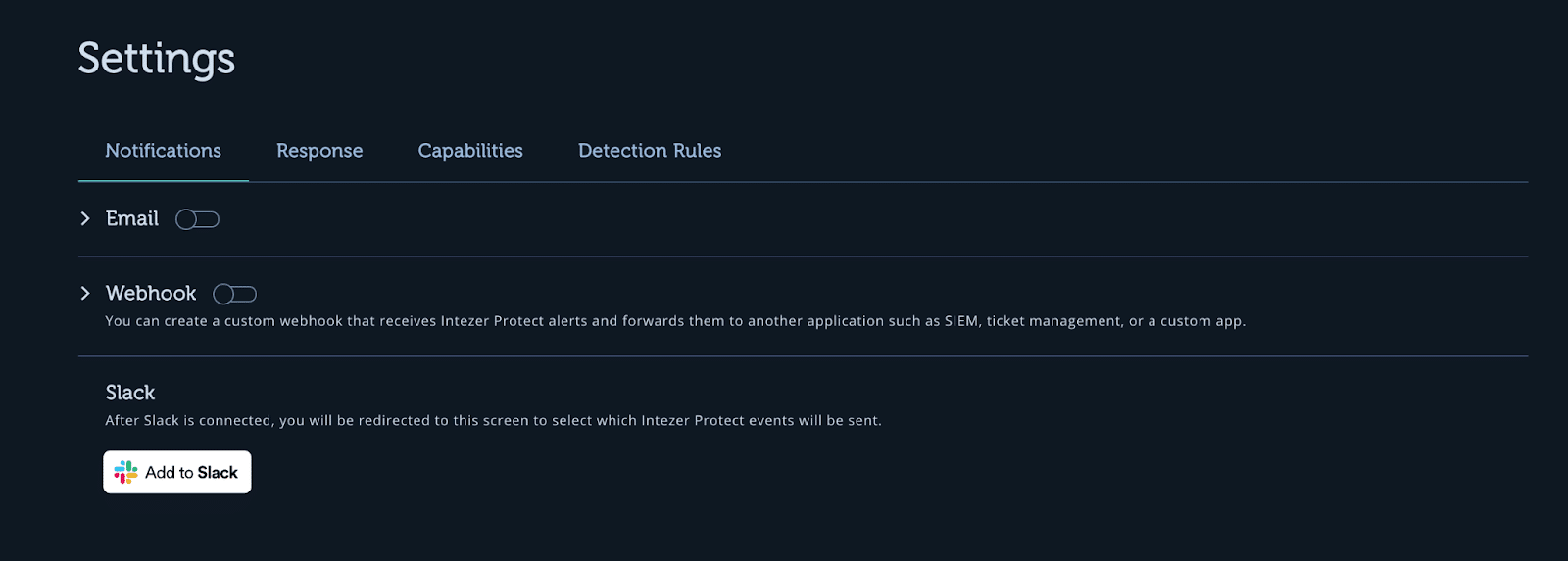 honeypot - Alert integration options