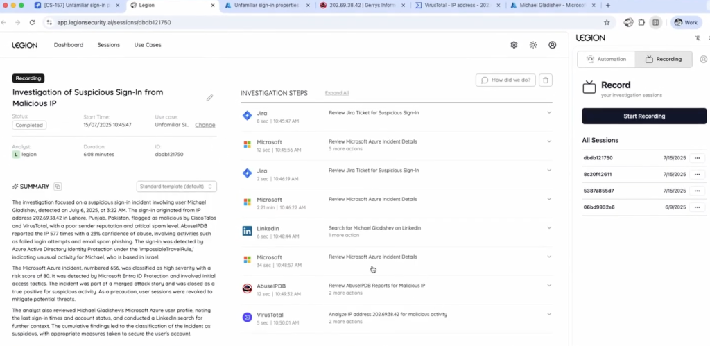 Legion Security product image